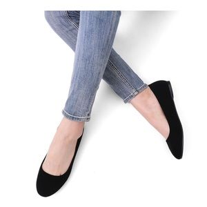 Square Toe Classic Ballerina Flats